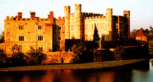 Beautiful Leeds Castle, Kent, where as children Caroline Ashby and her brother shared happy times.