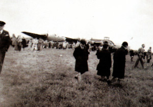 Handley Page Harrow bombers at the Empire Air Day display at Stanley Park, Blackpool, in 1938.