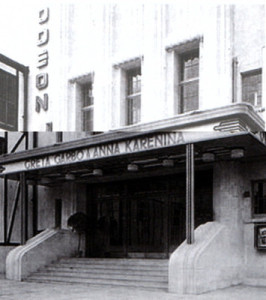 Film cases were left on the top front steps.