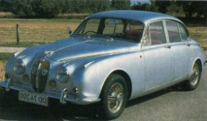 The Jaguar 340 was capable of 120 mph.