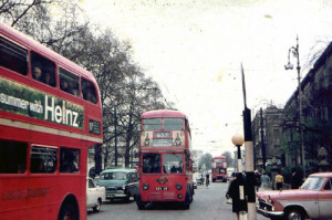 Number 1117 at Shepherd's Bush Green in May 1962.