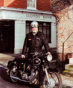 A somewhat older and grey-bearded Nigel Westacott stands proudly with his 1956 Matchess after getting it back on the road. Photo: Morton Hickson