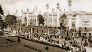 The Indian Pavilion at the British Empire Exhibition at Wembley in 1924. The writer’s father Kadir Buksh, a splendid, handsome fellow, performed as a magician at the 1924 British Empire Exhibition before going on with his troupe to tour Britain and Europe.