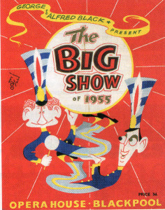 Alma Cogan starred alongside Jimmy Jewel and Ben Warriss in George and Alfred Black’s The Big Show at the Opera House, Blackpool, in 1955.