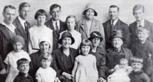 All one big happy family at Skegness on August 28 1932. Imagine the times they had at Christmas!