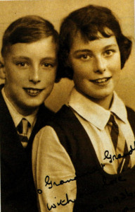 Derek and his sister Pam