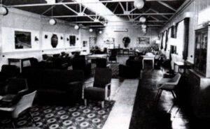 The NAAFI at Park Hall Camp, an alternative to 'stinky fish' and 'sweaty cheese'.
