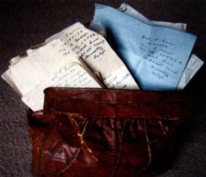 The letters were found in a handbag following Patrick's death.