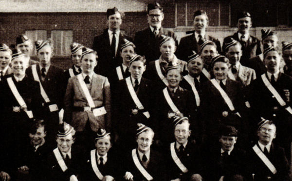 A group of intrepid Boys' Brigade members from the Leadgate area, County Durham, in the mid 1960s.