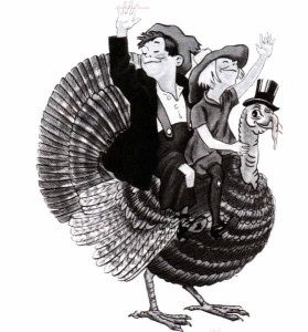 Ahh Cuthbert the turkey did not die in vain