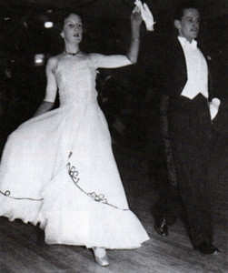 Keith and Margaret perform the Military Two-Step in 1950.