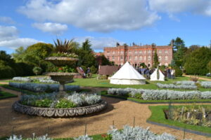 Tents on the Back Lawn